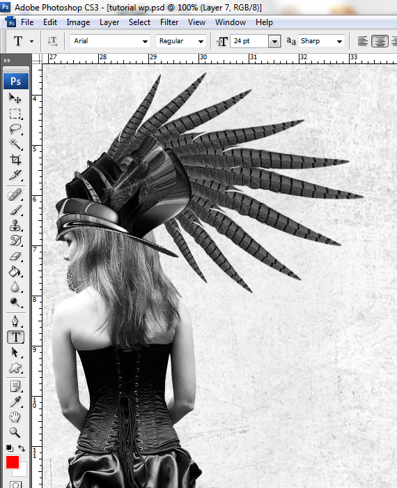 Wallpaper Design in Photoshop step 27.1