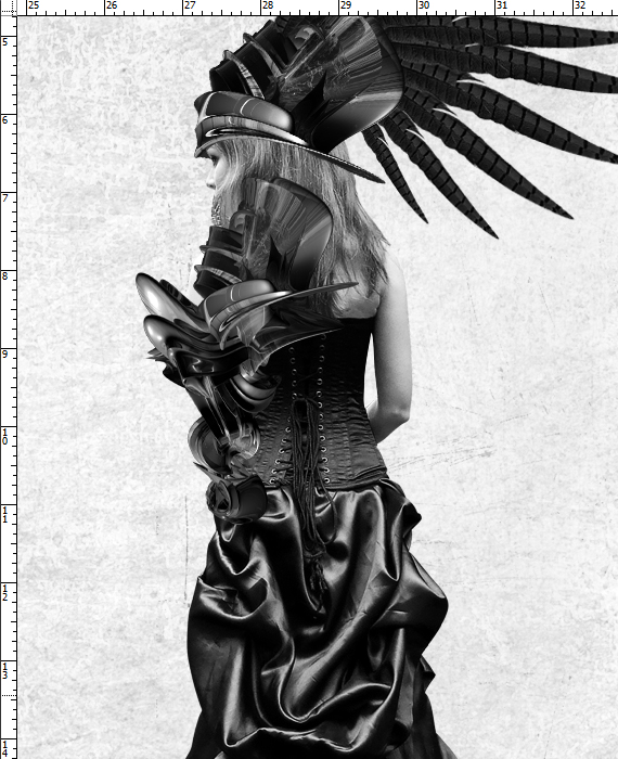 Wallpaper Design in Photoshop step 29