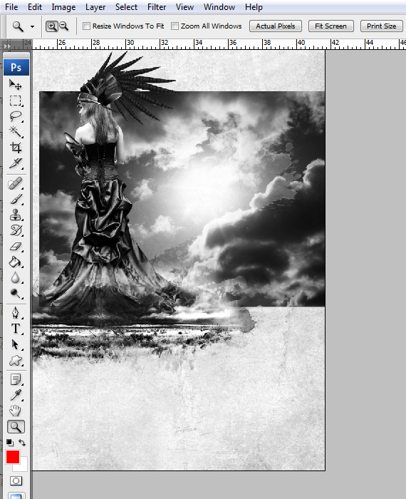 Wallpaper Design in Photoshop step 30