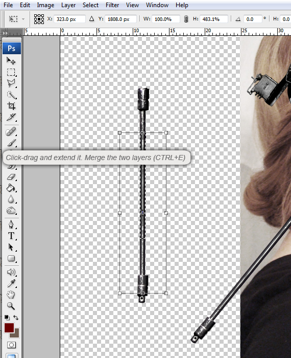 How to Create a Conceptual Headdress in Photoshop Step 11-5