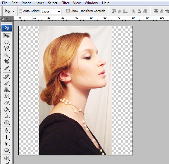 How to Create a Conceptual Headdress in Photoshop Step 2