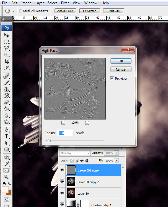 How to Create a Conceptual Headdress in Photoshop Step 39