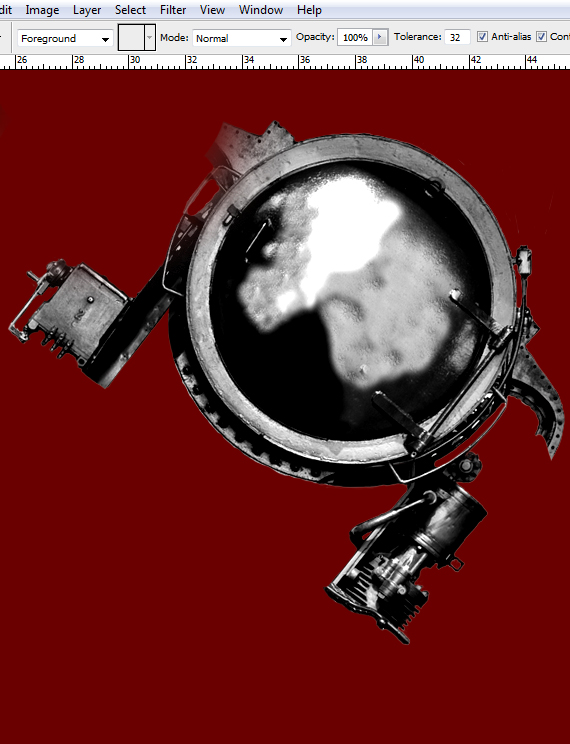 How to Create a Conceptual Headdress in Photoshop Step 8-2