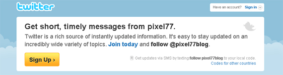 Let's Be Friends! Twitter