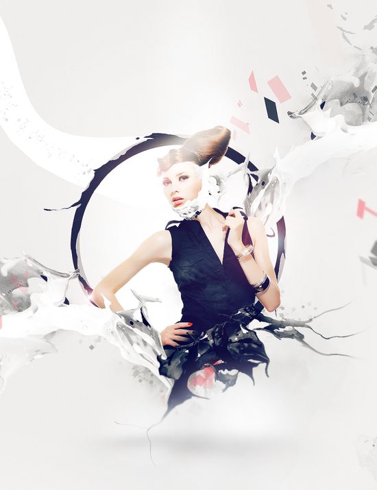 Human Manipulation with Milk/Liquid Texture