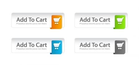 Colorful add to cart buttons