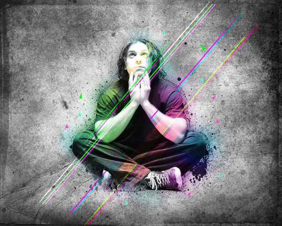 Grunge Effects Photoshop Tutorial