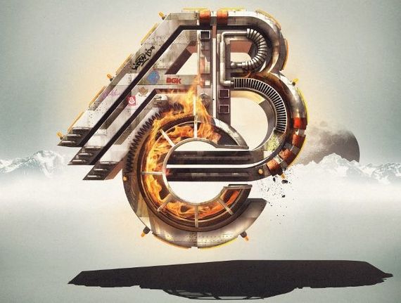 Logo Design 3D Edge Photoshop tutorial