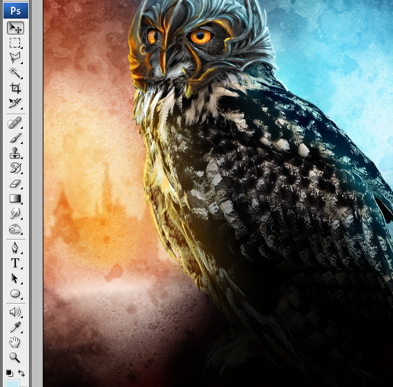 35-pixel-77-owl-poster-tutorial How To Create a Movie Poster in Photoshop - 35
