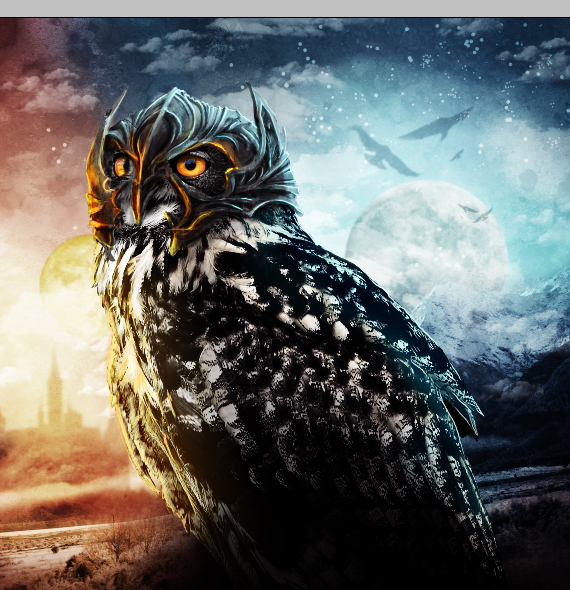 41-pixel-77-owl-poster-tutorial How To Create a Movie Poster in Photoshop - 41