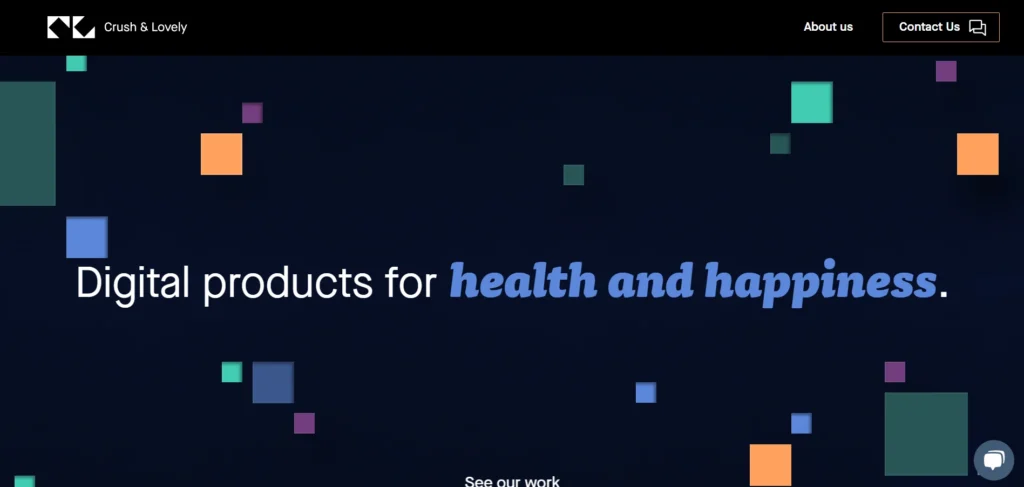 cool website designs - Crush & Lovely
