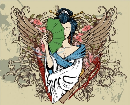 1041-geisha-with-floral