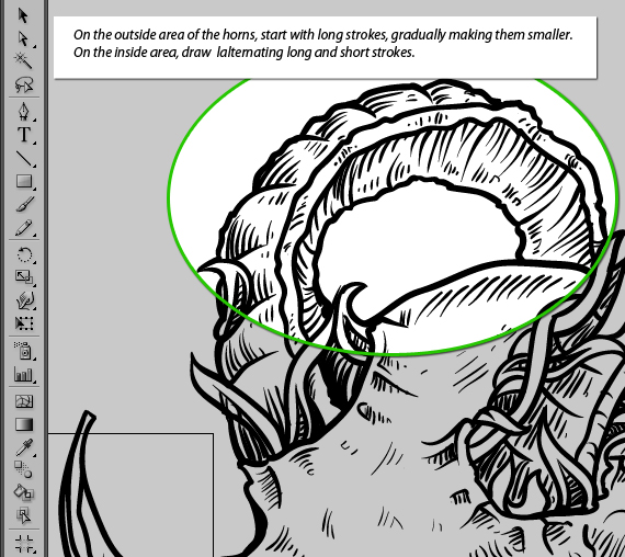 2-pixel-77-complete-guide-to-draw-skulls-illustrator step 15 image - skull drawing