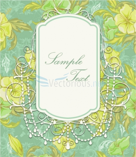 3591-vintage-floral-frame