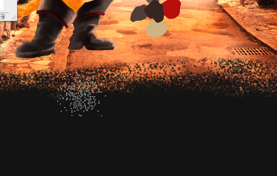 create a Puss in Boots movie poster step 36