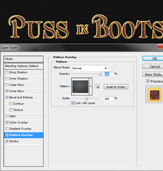 create a Puss in Boots movie poster step 37.3