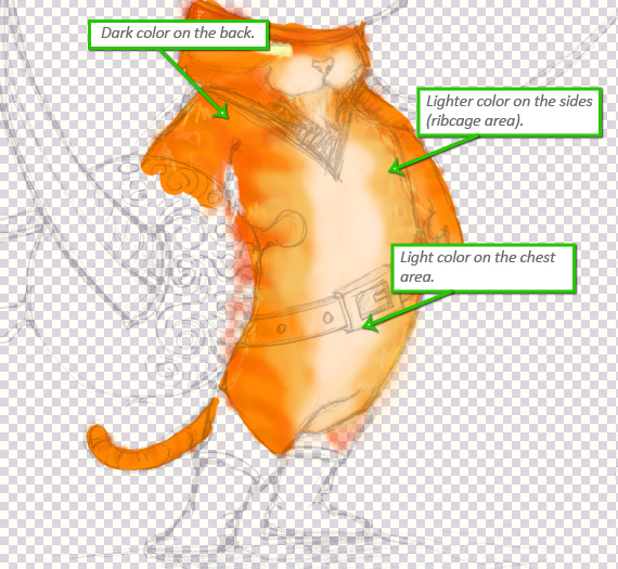 create a Puss in Boots movie poster step 8