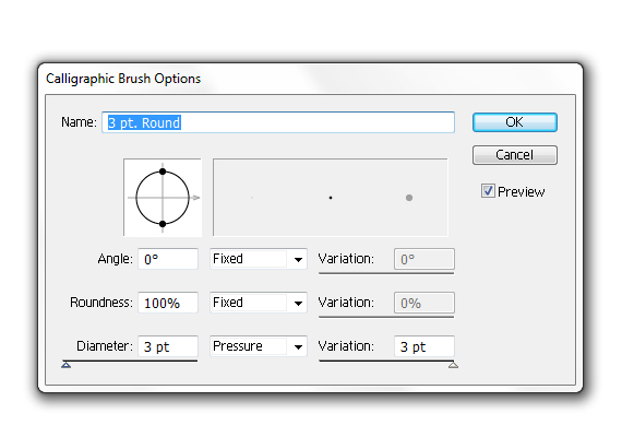 brush-1-pixel-77-complete-guide-to-draw-skulls-illustrator Wicked skull drawings - stage8 - Calligraphy brush options