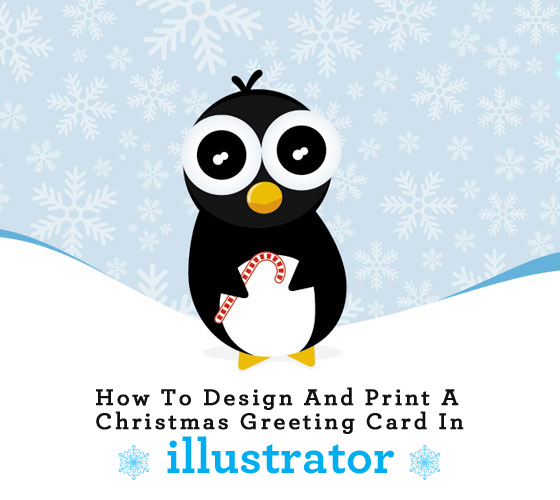 christmas greeting tutorial illustrator