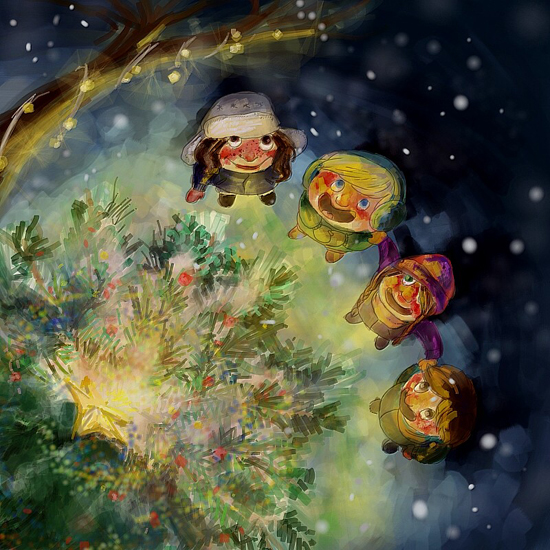 christmas carols cd cover