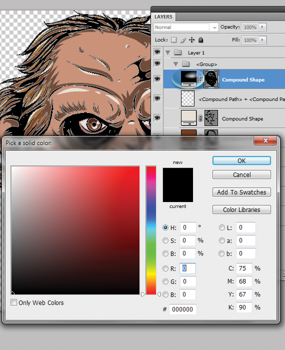 how to open EPS file in Photoshop