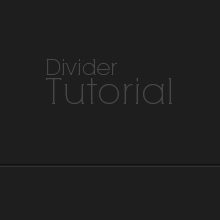 Quick Tip: How to quickly create clean and sharp dividers in Photoshop