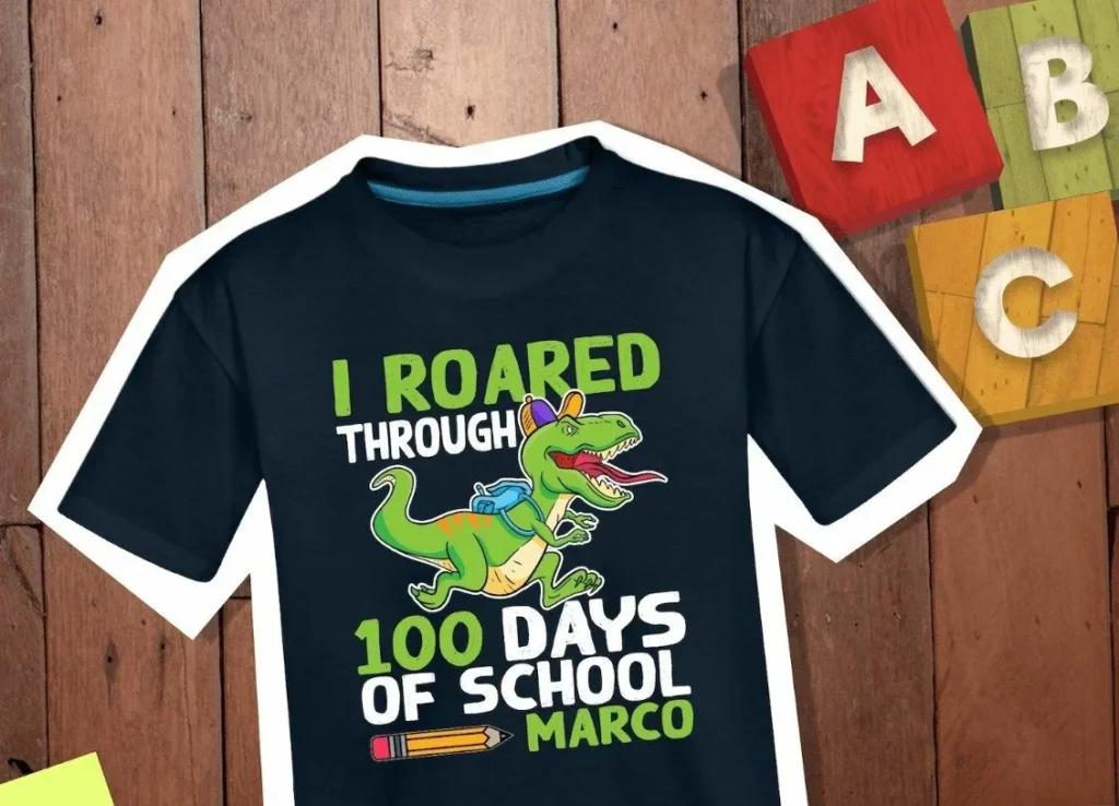 custom t-shirt design examples for school