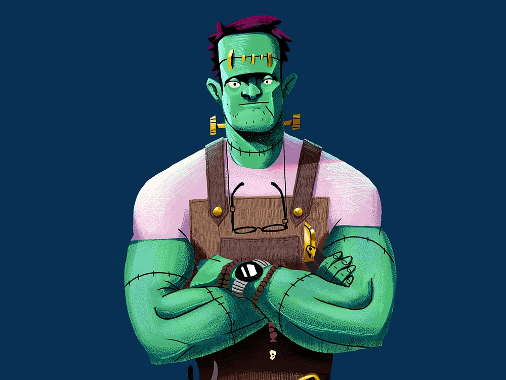 Frankenstein illustration