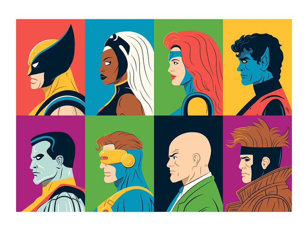 X men artwork
