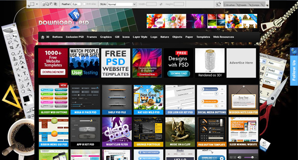 download free psd templates - Download PSD