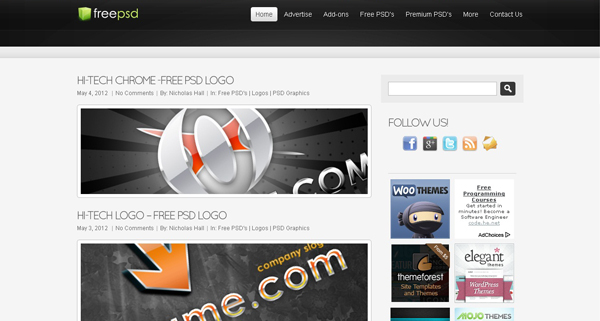 download free psd templates - Free PSD