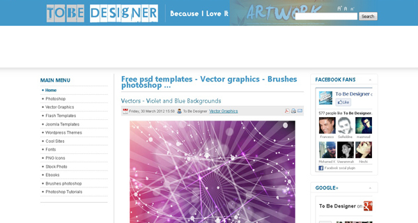 download free psd templates - to be designer