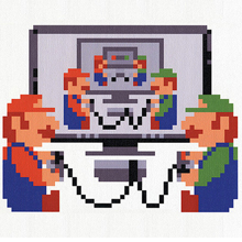 Jaw-Dropping 8-bit Digital Art and Vector Freebies