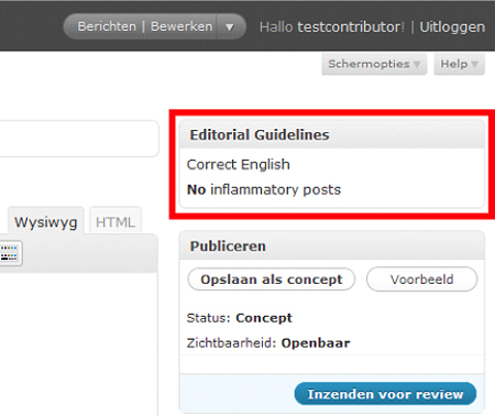 Editorial Guidelines