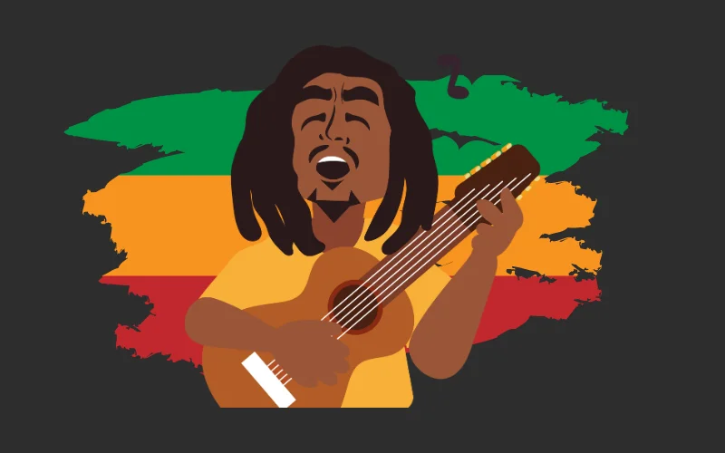 10 Beautiful Famous Musician Illustrations