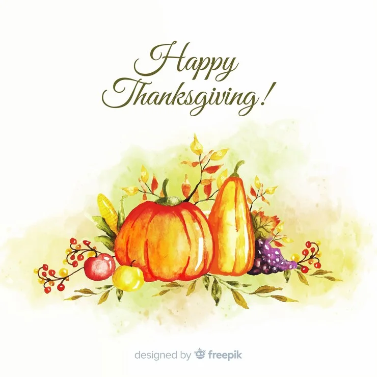 Happy Thanksgiving illustration