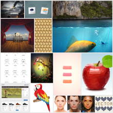 Illustrator and Photoshop Tutorials Roundup – January 2013