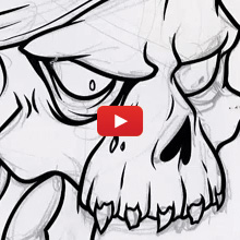 Adobe Illustrator Tutorial: How to Draw a Vector Pirate Skull