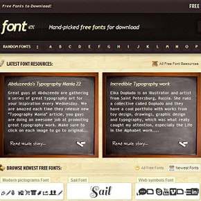30 Great Websites Where You Can Get Free Fonts