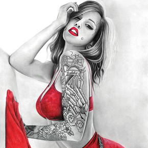 Artist of the Week: Incredible Portrait Illustrations by Laura Eddy