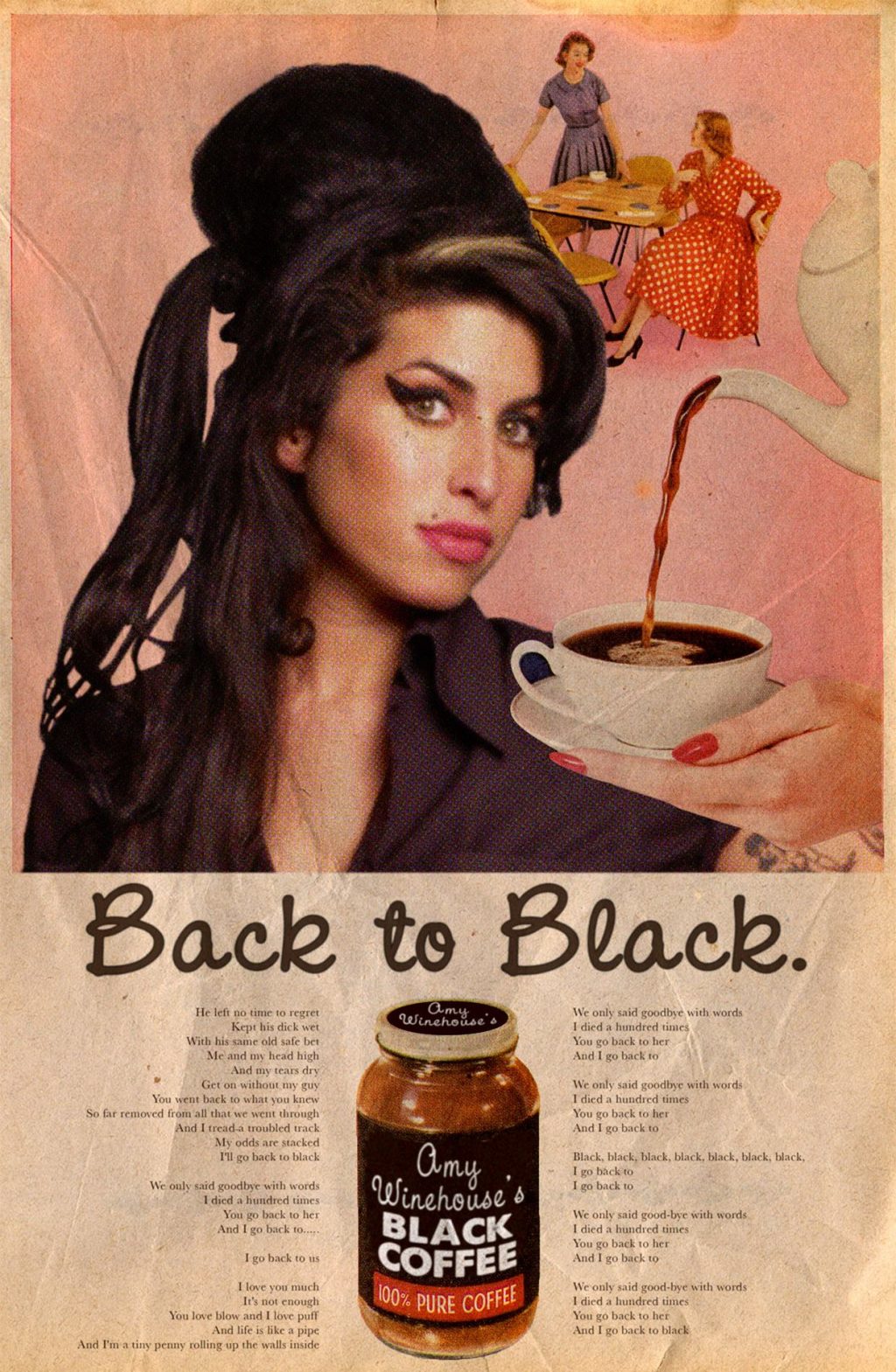 Amy winehouse song poster