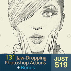 Deal of the Week: 131 Jaw-Dropping Photoshop Actions + Bonus for Just $19