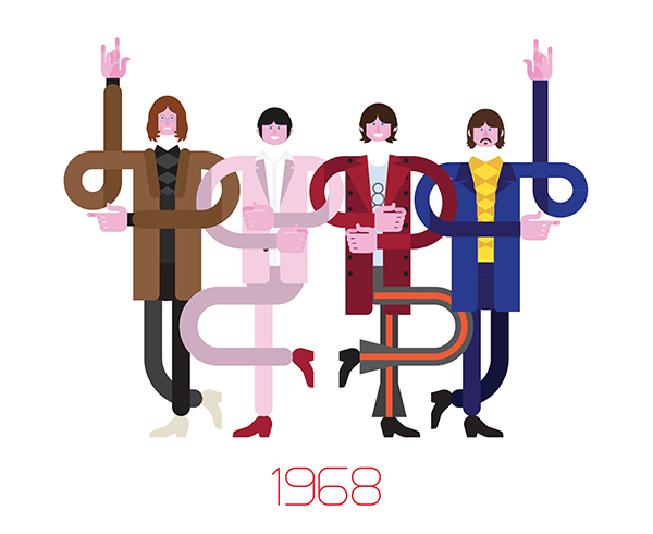 Memorable-Beatles-Inspired-Illustrations-by-Danilo-Agutoli-12