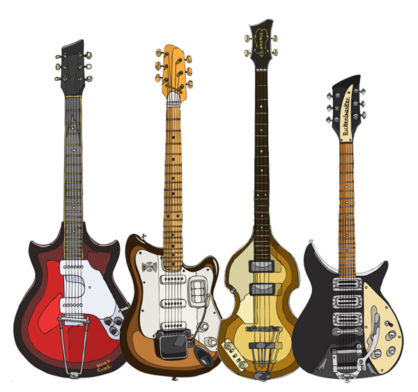 Memorable-Beatles-Inspired-Illustrations-by-Danilo-Agutoli-16