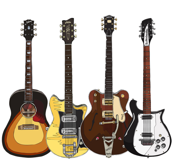 Memorable-Beatles-Inspired-Illustrations-by-Danilo-Agutoli-17