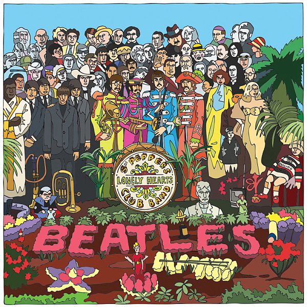 Memorable-Beatles-Inspired-Illustrations-by-Danilo-Agutoli-4