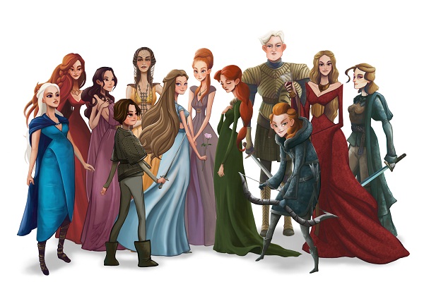 Graphic Tribute To ‘Game Of Thrones’