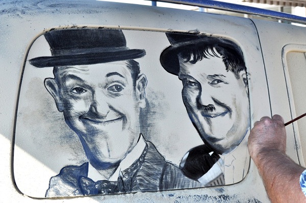 Dirty Car Art by Scott Wade