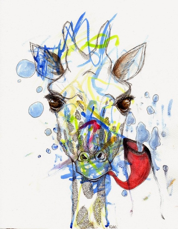 Talented-Mommy-Inspired-by-Her-Two-Year-Old-Drawings-1