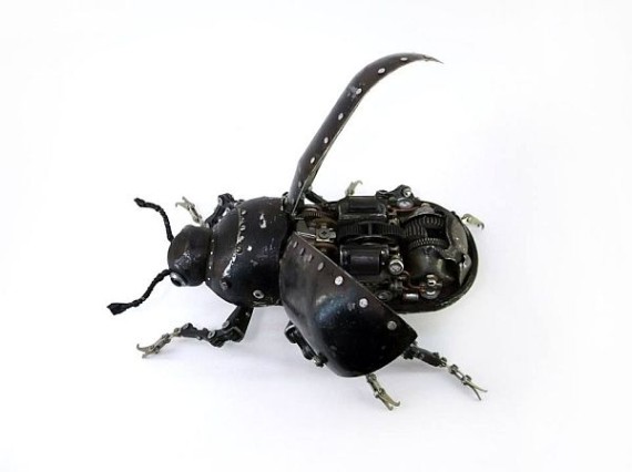 Igor Verniy steampunk animal sculptures